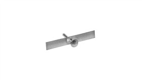 Taśma Aluminiowa Cięta 60 Mm Z Gwoździem 3X30 Mm /1Kg/ Ta-Cg-60/1 /271Szt./