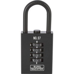 Burg Wächter 9740SB Numero Padlock 40mm Numeric Combination Lock