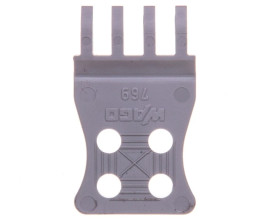 Płytka odciążająca naciąg do wtyków 4-5-torowych szara 769-412 /25szt./