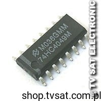 IC TTL MM74HC4049M SMD-SO16 NATIONAL