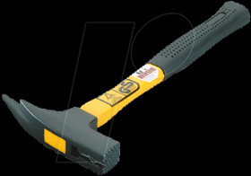 Roofing hammer with fibreglass handle, 600 g