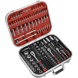 Sealey AK7981 Premier Socket Set 1/4&quot;, 3/8&quot; &amp; 1/2&quot;Sq Drive 172pc