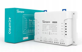SONOFF 4CH R3 PRO WiFi + RF Remote Control - 4 Channel eWeLink Smart DIN Switch