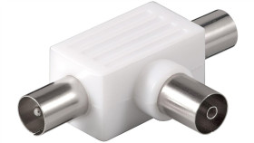 Trójnik Koncentryczny: 2 Wtyk Do Kabla Koncentrycznego Gniazdo Do Kabla...