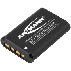 Ansmann 1400-0041 Camera Battery: Replaces NP-BX1 3.7V 1000mAh