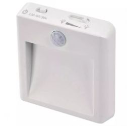 LAMPKA NOCNA SMD LED Z PIR 230 V