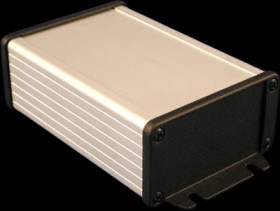 Aluminum enclosure, (L x W x H) 120 x 84 x 44 mm, natural, IP65, 1457K1202