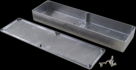 Aluminum die cast enclosure, (L x W x H) 254 x 70 x 35 mm, natural, IP54, 1590BX2