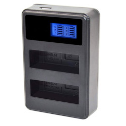 Ładowarka SJCAM EKEN baterii akumulatorów kamer sportowych podwójna