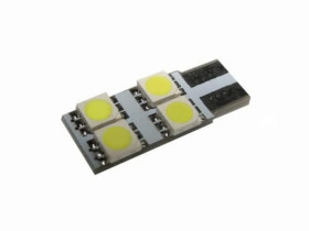 Żarówka T10/W5W 10mm 4*5050 12V CW