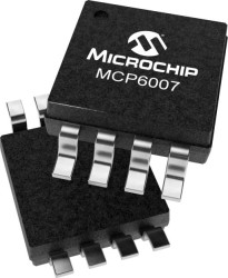 MCP6007T-E/SN Wzmacniacz operacyjny Microchip Powierzchnia 2 SOIC 1 MHz 8-pinowy