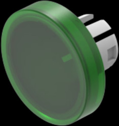 Pressure cap, Ø 15.8 mm, round, for 61 series, 61-9311.5