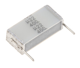 Kondensator foliowy 220nF 200 V ac, 400 V dc EPCOS Poliester rozstaw: 15mm THT ±10