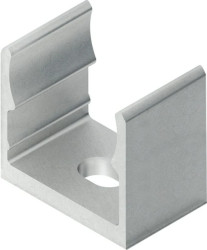 Uchwyt rurowy aluminiowy 16 mm IK 16 AL