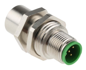 Złącze wielostykowe przemysłowe 5-pinowe M12 Montaż w przegrodzie Wtyczka, gniazdo Murrelektronik Limited