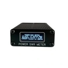 1,6MHz-30MHz 0,1W-11W QRP SWR Mini Desktop Shortwave Power Standing Wave Meter Z wbudowaną baterią litową 400mAh