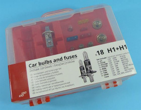 H-1+H-1 12V/55W HALOGEN ZESTAW 18szt