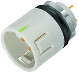 Panel plug, 12 pole, THT, snap lock, straight, 99 9135 490 12