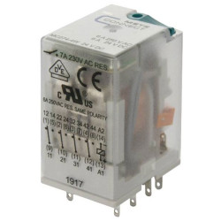 Metz Connect 110017251407 Relay 24V DC 7A 4CO LED Indicator Cadmium-Free