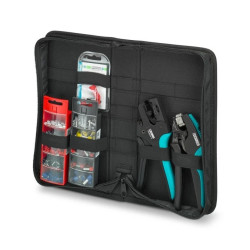 Zestaw narzędzi z praską zaciskową CRIMPFOX DUO 16S SET-1367687