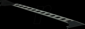 0872 Cable holder with 13 fixing bars, 19 inch