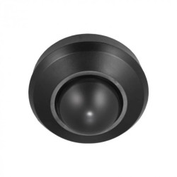 Czujnik ruchu PIR natynkowy IP44 1000W 360 st. zasięg 20m czarny w całości CP-6CC