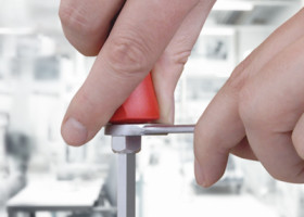 Screwdriver, 12 mm, slotted, BL 200 mm, L 321 mm, 530120