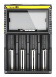 ładowarka do akumulatorów cylindrycznych Li-ion, LiFePO4, Ni-MH Nitecore Digicharger D4 EU