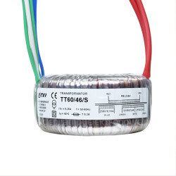 TT60/46/S Transformator sieciowy toroidalny Sizei