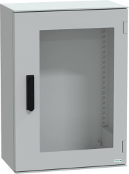 Schneider Electric PanelSeT PLM NSYPLM75TVG Szafka instalacyjna 536 x 747 x 300 poliester szary 1 szt.