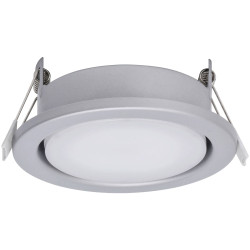 Megatron MT76341 Flush Mount Light GX53 Silver 1Piece