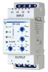 Automatyczny przełącznik faz 16A 230V AC PEF-320