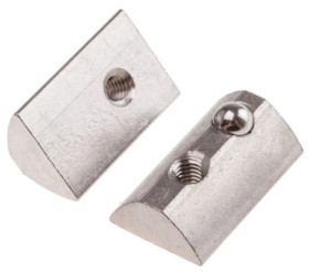 Nakrętka do rowków typu T 22mm, 8mm, RS PRO M4