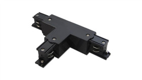 Łącznik Potrójny Trójnik Do Listw Szynowych Trójfazowych Czarny