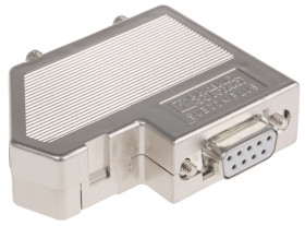 Złącze D-Sub 9-pinowe Żeński Kąt Proste