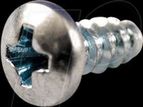 1593ATS100 Flat-head screws for universal housing, pack of 100