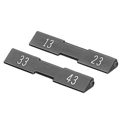 Oznacznik terminali Oznaczenie zacisków Series 04 EAO Mocowanie zacisku