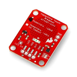 Przycisk dotykowy AT42QT1010 - moduł SparkFun SEN-12041