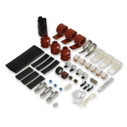 Głowica termokurczliwa napowietrzna 95-240mm2 z końcówkami kablowymi śrubowymi HOTHP3.2403L /komplet na 3 fazy/