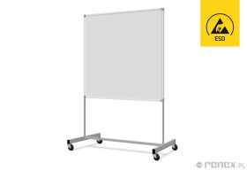 Mobilny parawan ESD z poliestrem