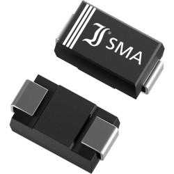SMD TVS diode, unidirectional, 500 W, 204 V, DO-214AC, SMA, Diotec Semiconductor P6SMA240A