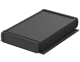 Obudowa ogólnego użytku Aluminium szerokość zew. 34 mm długość zew. 138 mm wys. zew. 34 mm Bopla IP65 Czarny