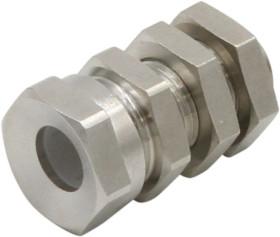 Akcesoria czujnik, tuleja zaciskowa, M12x1 dł. 32, mosiądz Biały brąz, AY000155