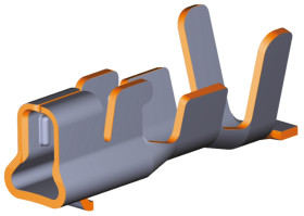 Zacisk zagniatany Żeński TE Connectivity Economy Power 2.5 24AWG 0.2mm² Obudowa złącza Economy Power 2.5
