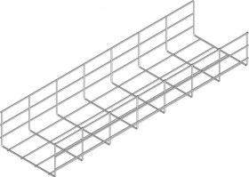 Korytko siatkowe zgrzewane z drutu galwanicznego 100x110mm KSG100H110/3 912210 /3m/
