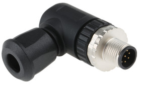 Złącze wielostykowe przemysłowe 8-pinowe M12 Montaż na kablu Wtyczka HARTING