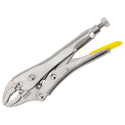 Stanley 0-84-808 Locking Pliers 185mm Curved Jaw