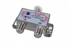 SPLITTER F 2W DO TV-SATELITARNE