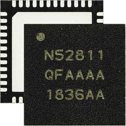 System-On-Chip nRF52811-QFAA-R7 Mikrokontroler 48-pinowy QFN Montaż powierzchniowy