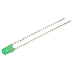 Kingbright L-7104LGD 3mm Green LED Low Current